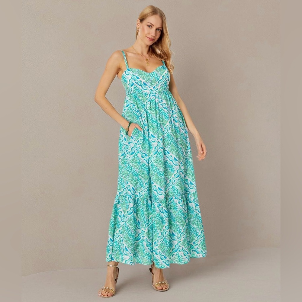 Heidi Cotton Maxi Dress